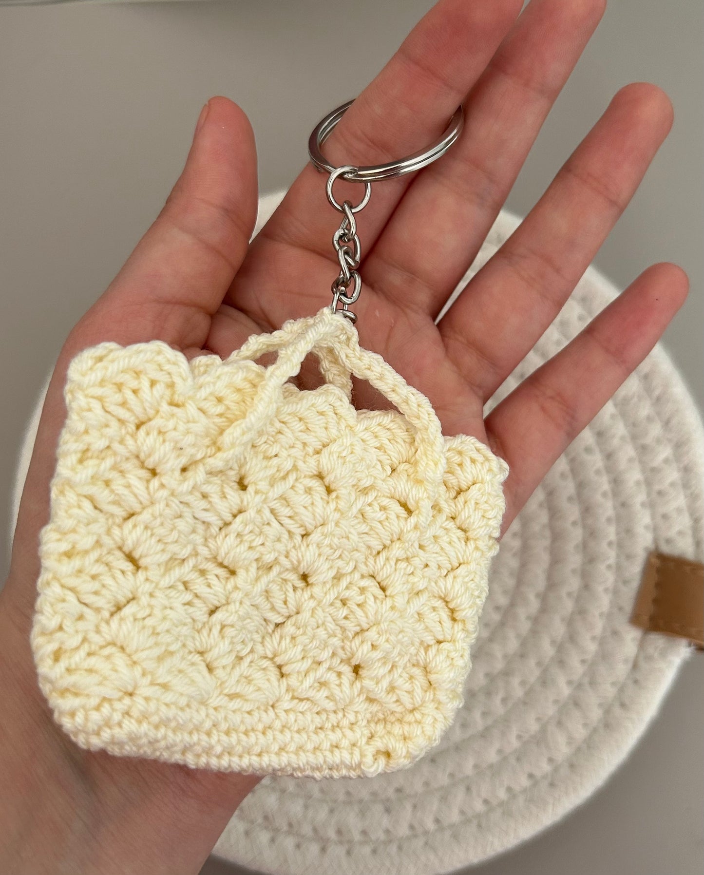 Set of 3 crochet keychain