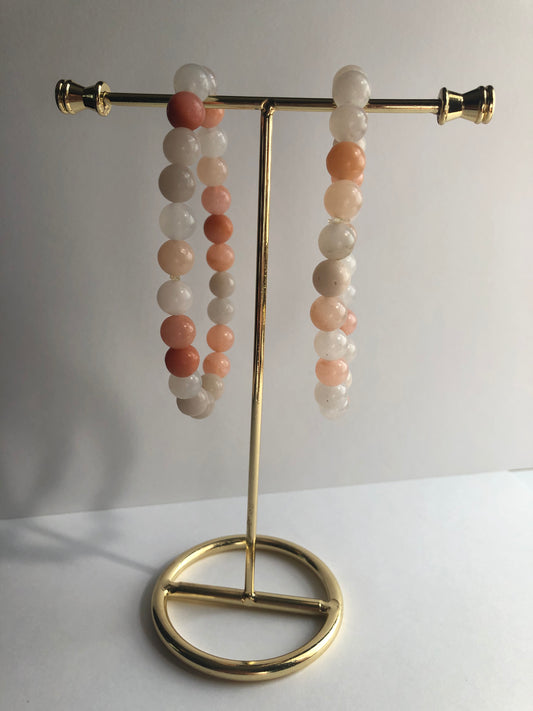 Peachy Stone Bracelet