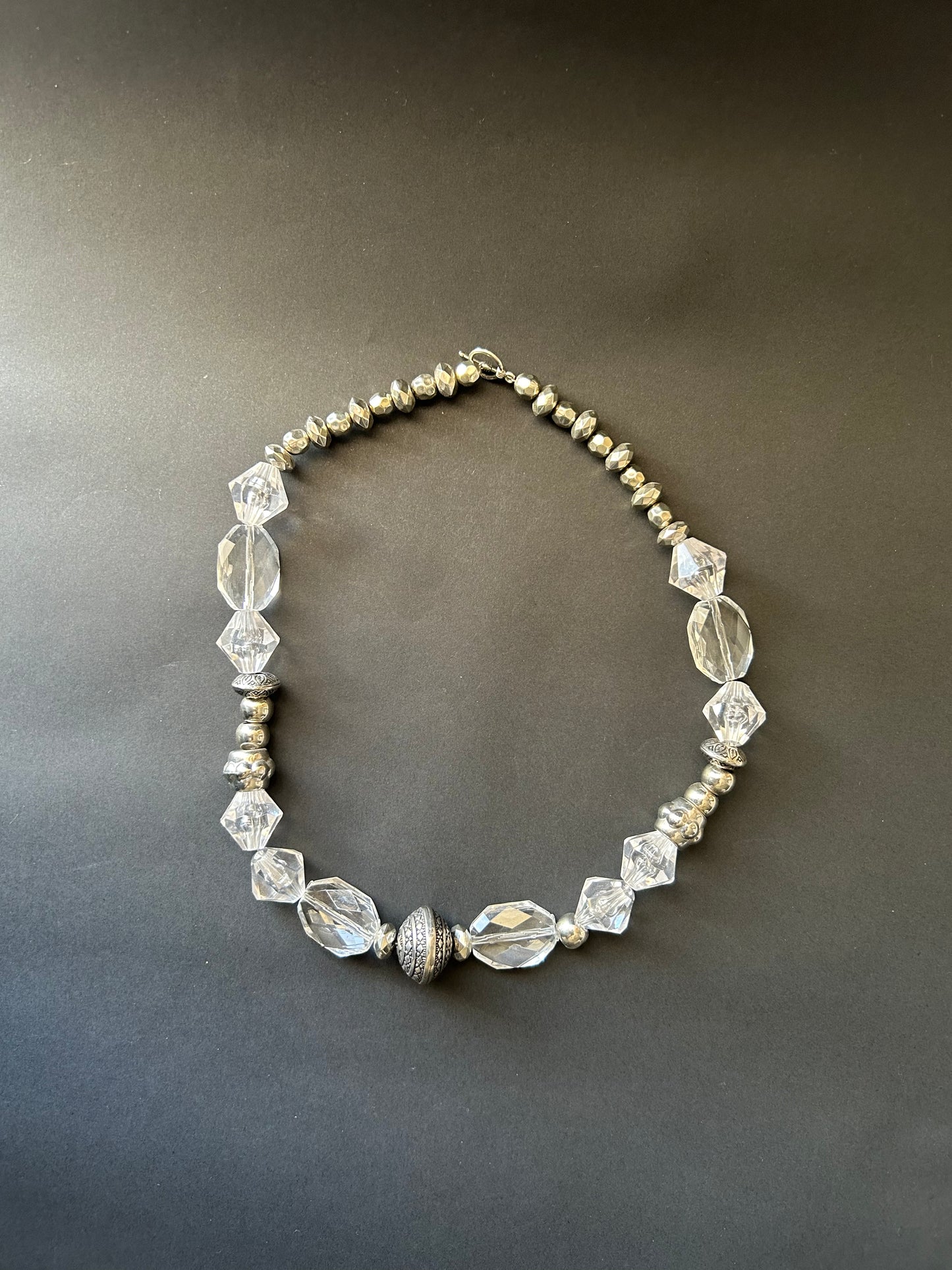 Clear beaded Necklace